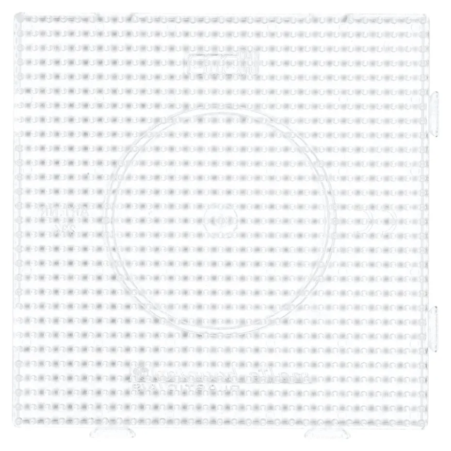 Hama Midi Piggplate 234 – Firkantet 14,5×14,5 transparent