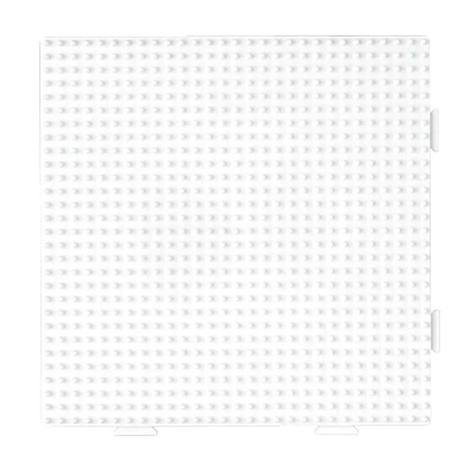 Hama Midi Piggplate 234 – Firkant stor 14,5×14,5 hvit
