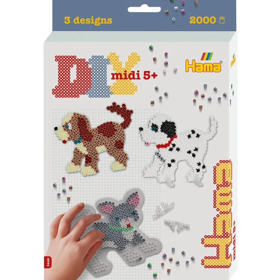 Hama Midi Sett – Hund og katt