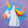 Hobbysett – Diamond painting – Enhjørning