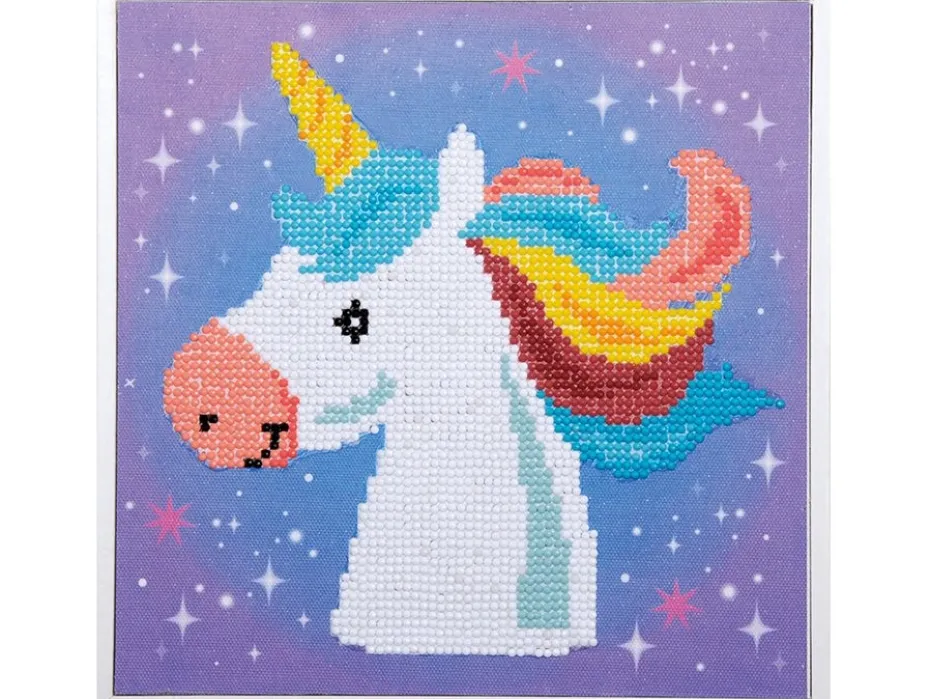 Hobbysett – Diamond painting – Enhjørning