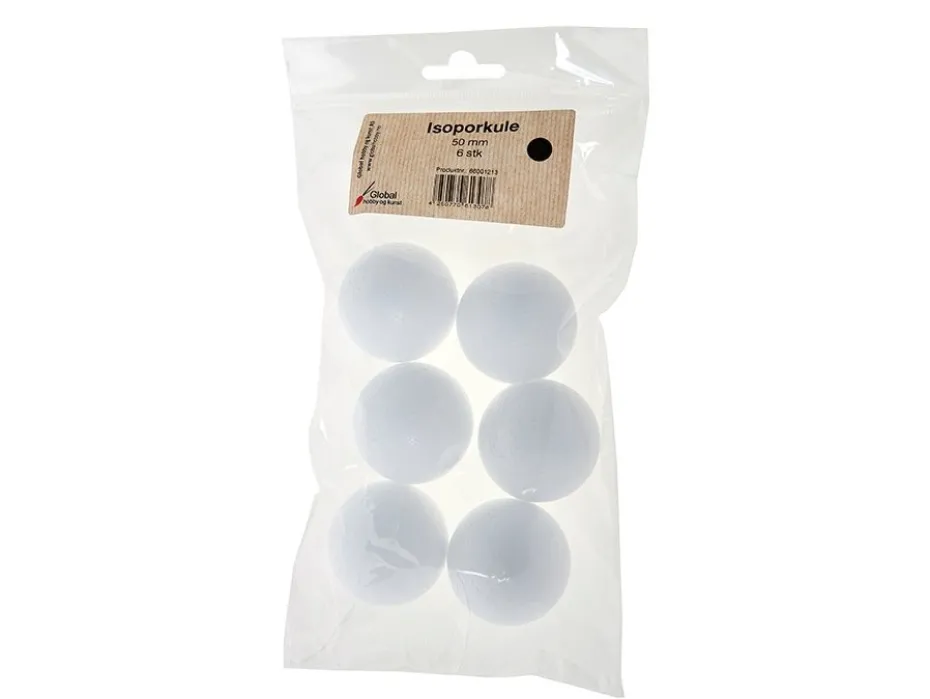 Isoporkule – 50mm – 6stk
