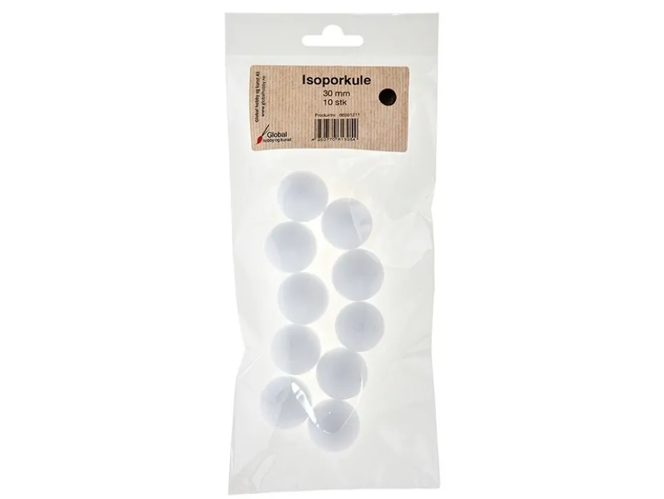 Isoporkule – 30mm – 10stk