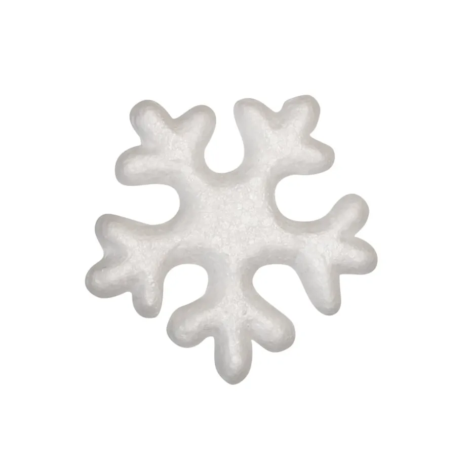 Isopor – Snøflak 55mm – 50stk