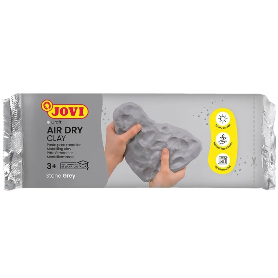 Jovi Air Dry – Grey 250g – Klar til bruk