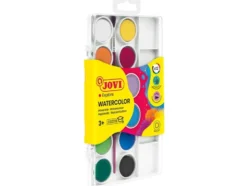 Jovi Maleskrin Watercolor Vannfarger – 12 farger