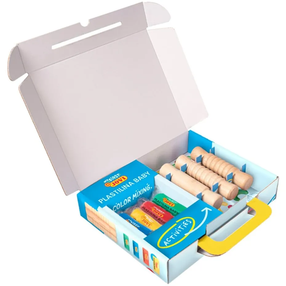 Jovi My First Plastilina – 38g – 4 farger + 3 kjevler