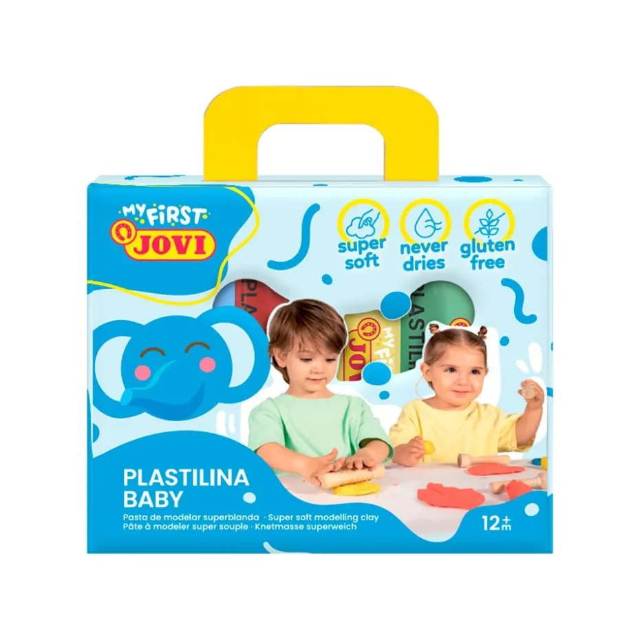Jovi My First Plastilina – 38g – 4 farger