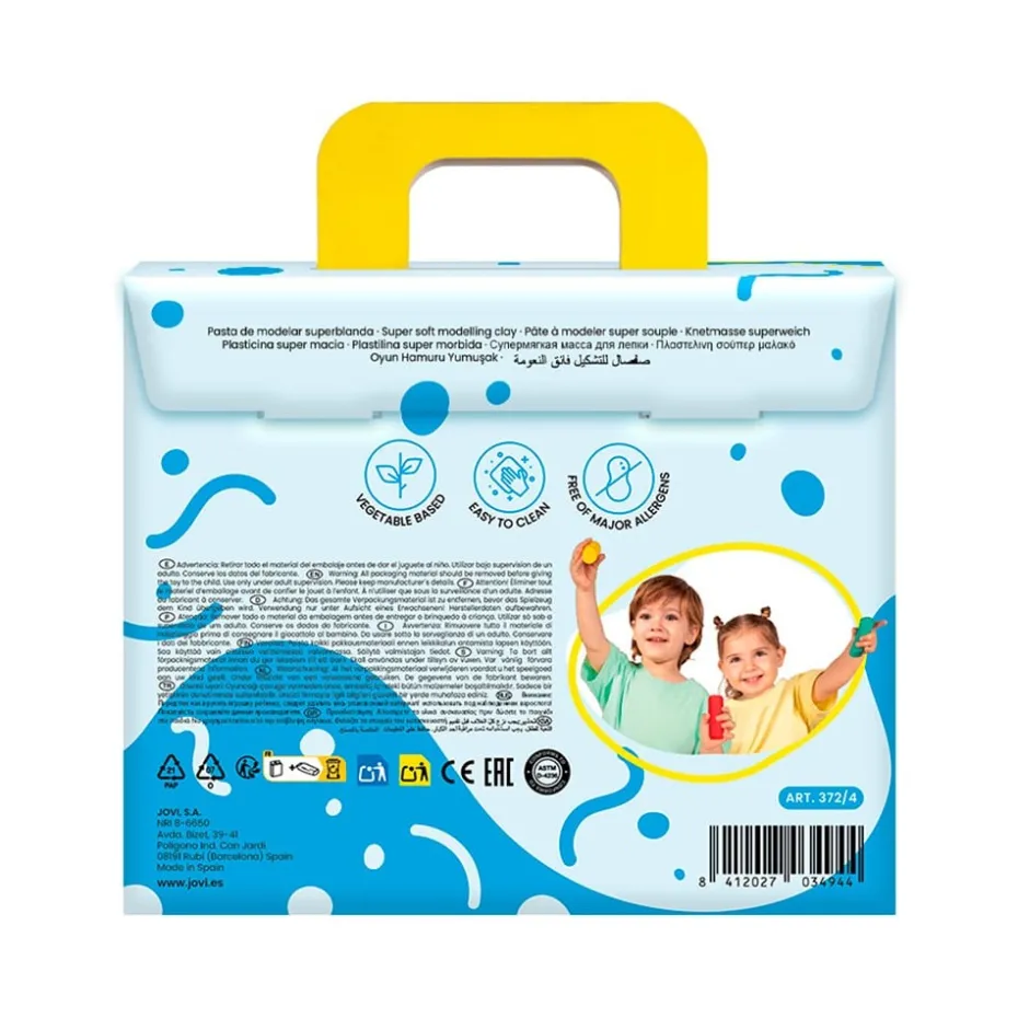 Jovi My First Plastilina – 38g – 4 farger