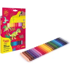 Jovi Wax Crayons fettstift – Jumbo – 24 farger
