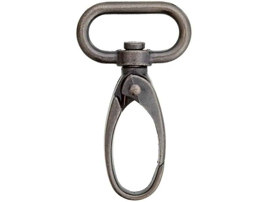 Karabinlås 500752 40mm 833 Antikk jern