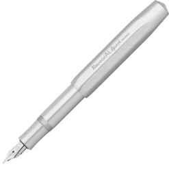 Kaweco AL Sport Fyllepenn – M 0.9mm – Silver
