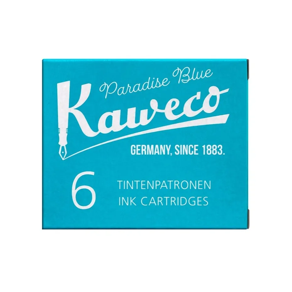 Kaweco Blekkpatron 6stk – Paradise Blue
