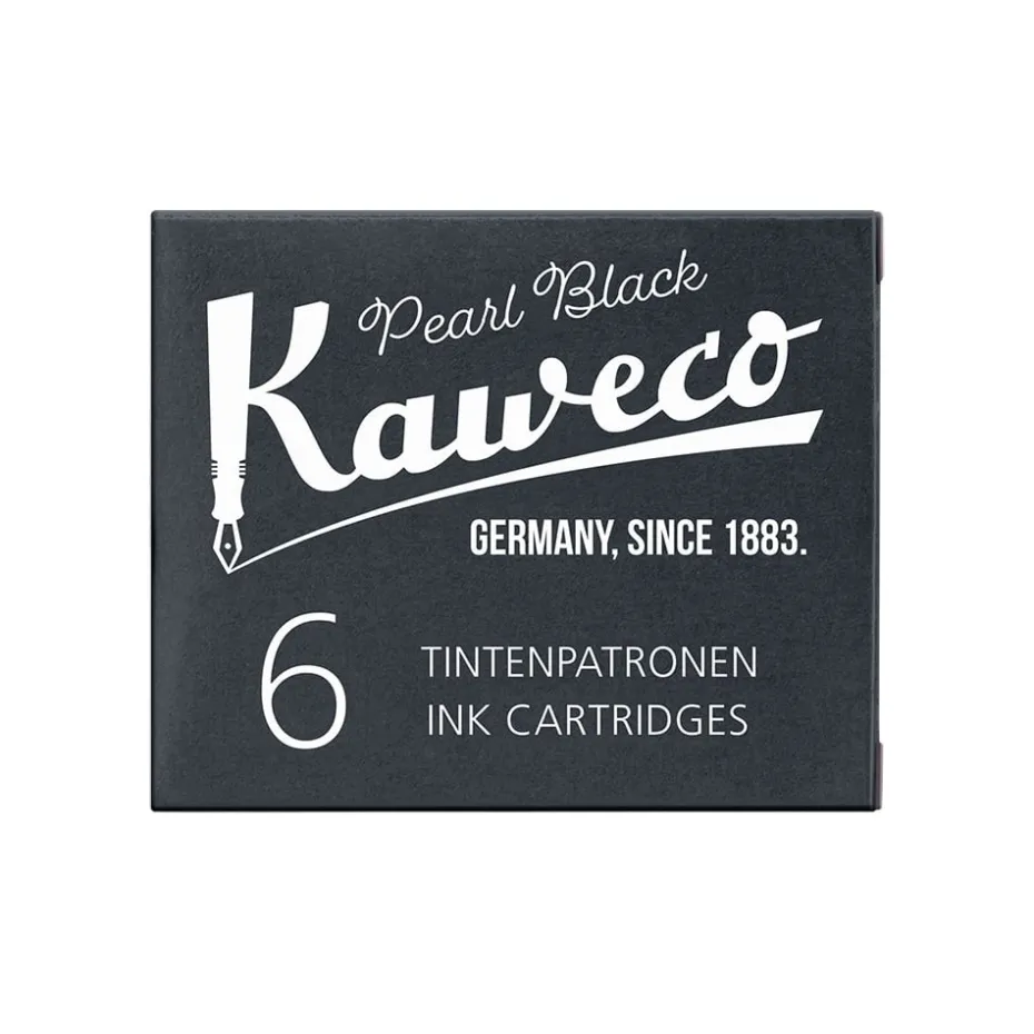 Kaweco Blekkpatron 6stk – Pearl Black