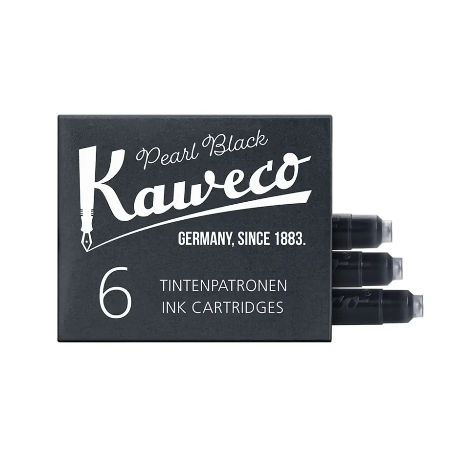 Kaweco Blekkpatron 6stk – Pearl Black