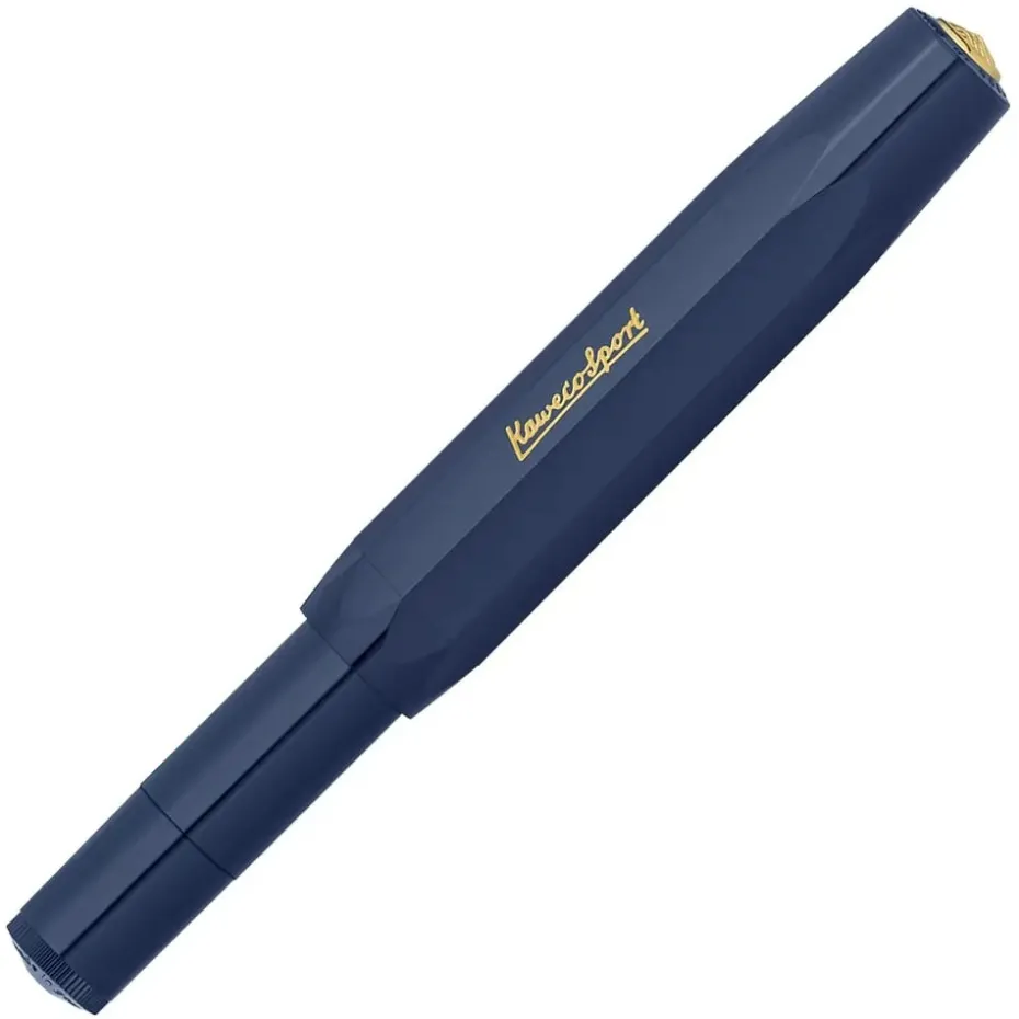 Kaweco Classic Sport Fyllepenn – M 0.9mm – Navy