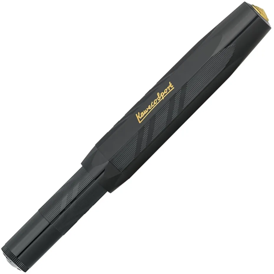 Kaweco Classic Sport Roller ball – 0.7mm – Black Guilloche
