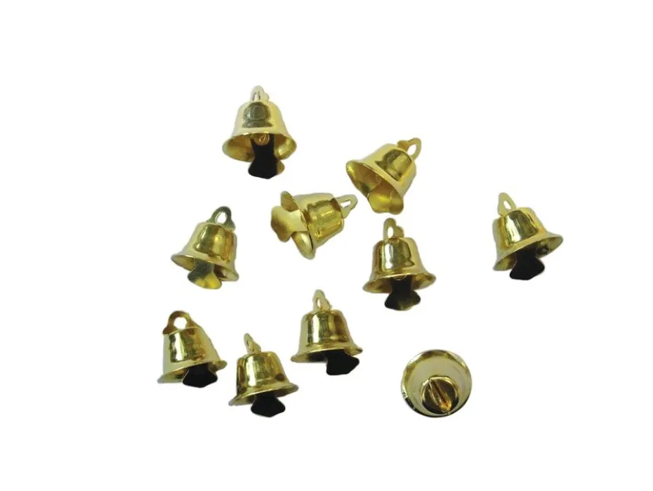Klokker Gull – 15mm – 10stk