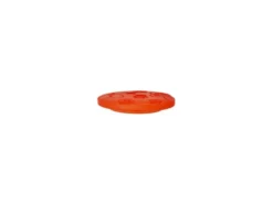 Knapp 49848 Blomster 2-hull 15mm 42 Orange