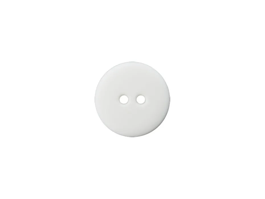 Knapp 28450 2-hull 18mm 12 Hvit
