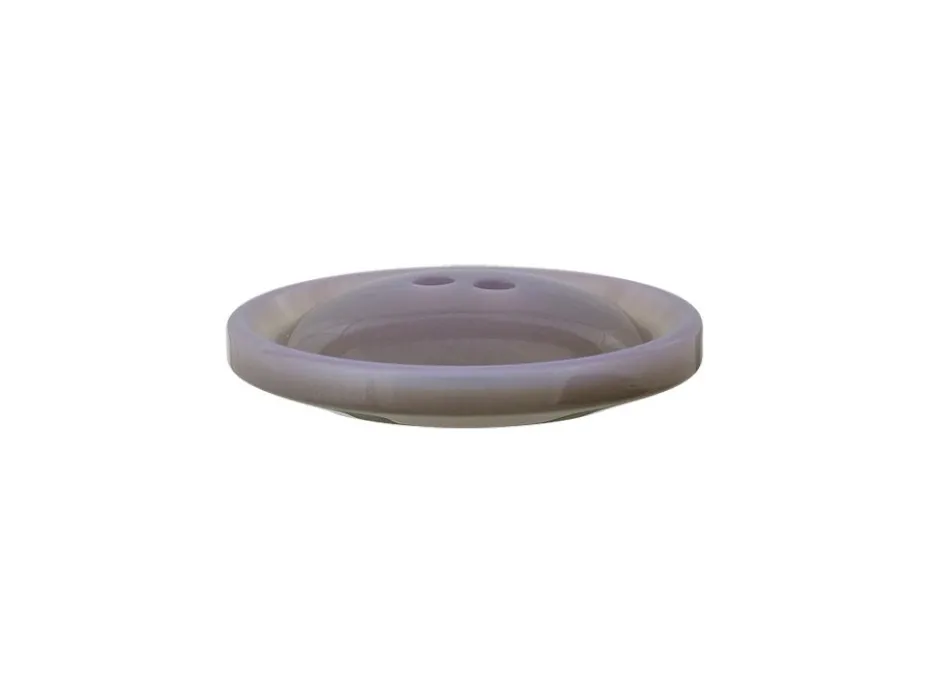 Knapp 453252 2-hull 12mm 64 Lys blå