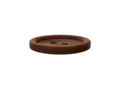 Knapp 453066 2-hull 23mm 22 Mørk brun
