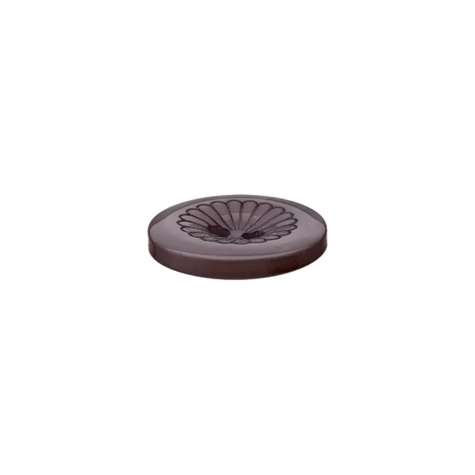 Knapp 454469 2-hulls – 15mm – 76 Grå