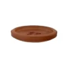 Knapp Resirkulert 453478 4-hull 23mm 16 Brun