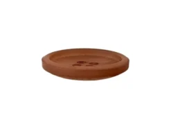 Knapp Resirkulert 453478 4-hull 18mm 16 Brun