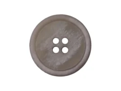 Knapp Resirkulert 453478 4-hull 23mm 76 Grå