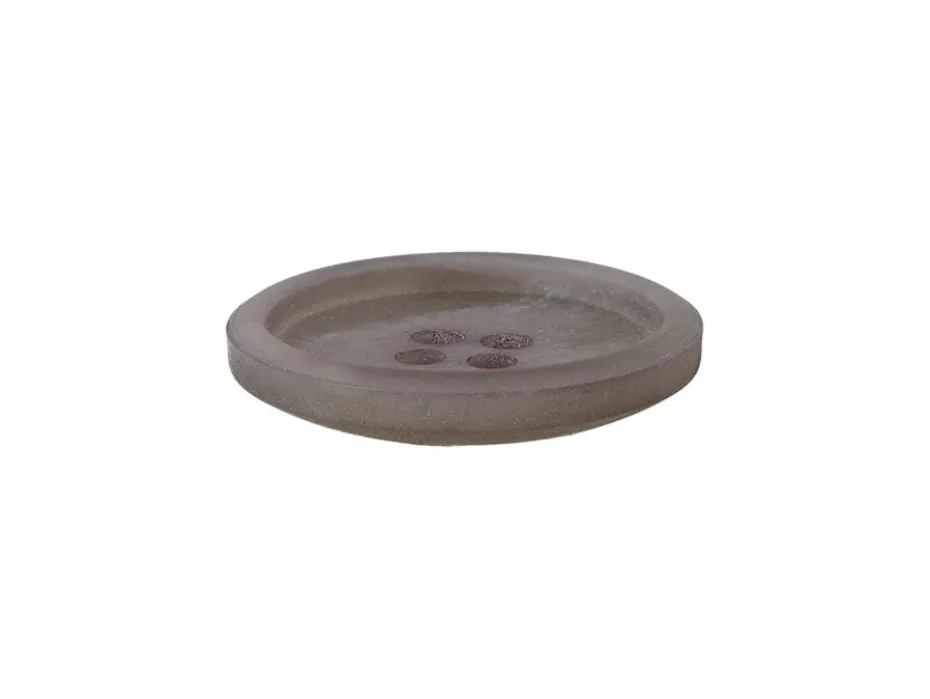 Knapp Resirkulert 453478 4-hull 23mm 76 Grå