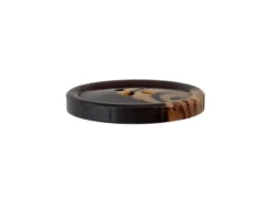 Knapp Resirkulert 453464 4-hull 18mm 22 Mørk brun