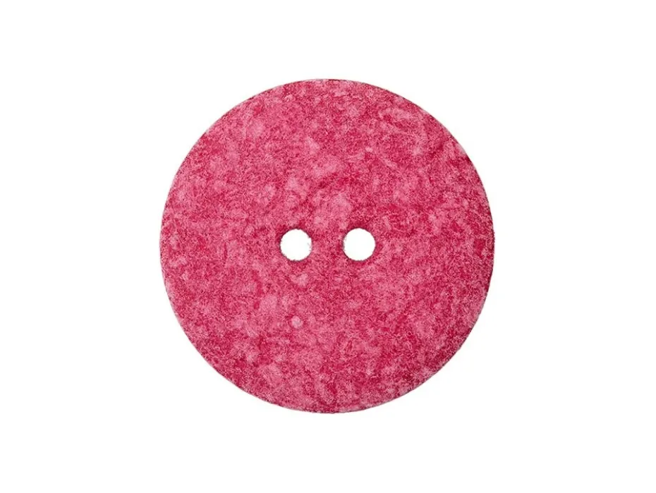 Knapp Resirkulert 452594 2-hull 18mm 52 Rosa