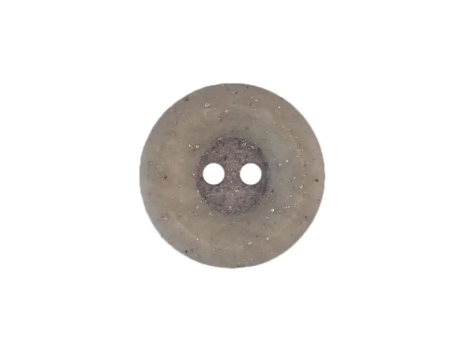Knapp – Treimitasjon – 2-hull 20mm – Grå