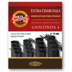 Koh-i-Noor Gioconda Kullstift Sort 8694/4 4stk – Hard