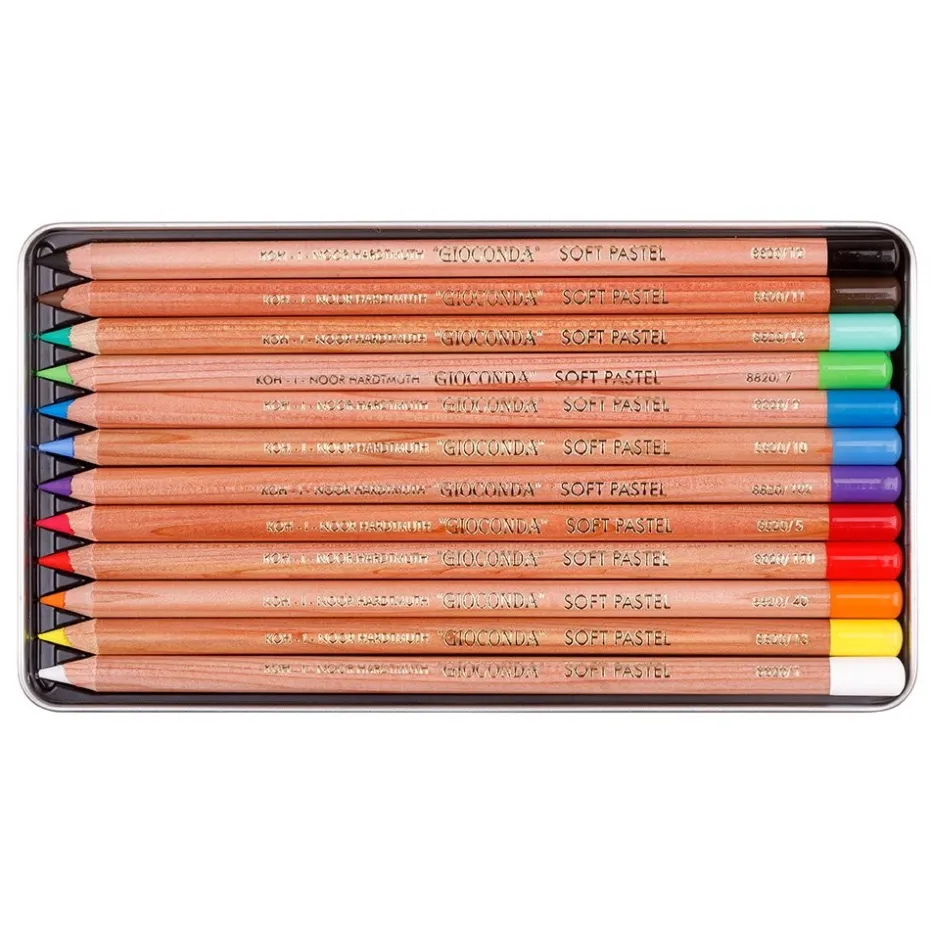 Koh-i-Noor Gioconda Pastellblyant 8827 Sett – 12stk
