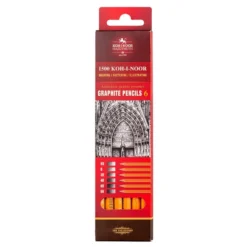 Koh-i-noor Grafittblyant Sett 6stk – 1500 HB-8B