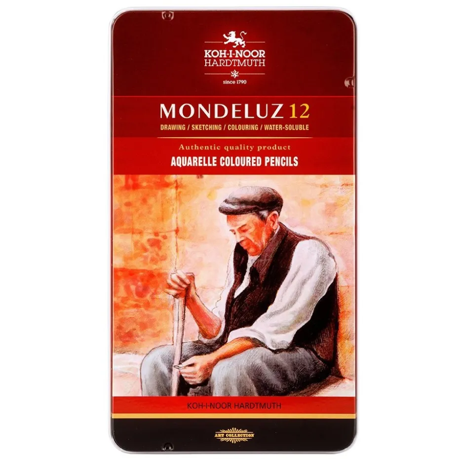 Koh-i-Noor Mondeluz Akvarellblyant Sett – 12stk