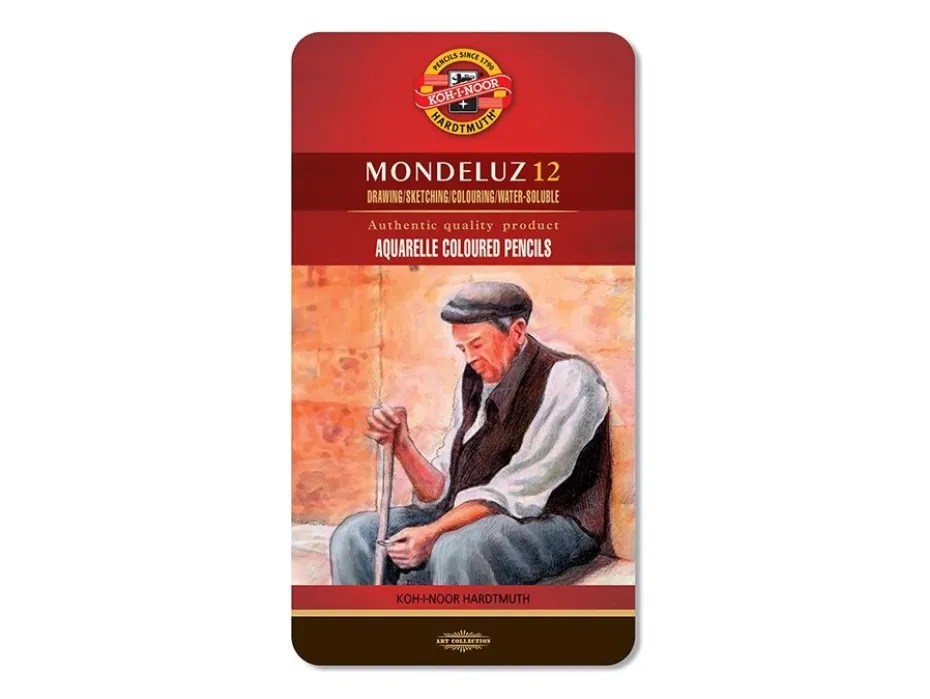 Koh-i-Noor Mondeluz Akvarellblyant Sett – 12stk