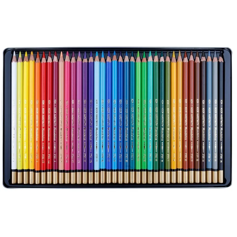 Koh-i-Noor Mondeluz Akvarellblyant Sett – 36stk
