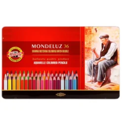 Koh-i-Noor Mondeluz Akvarellblyant Sett – 36stk