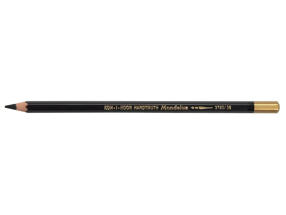Koh-i-Noor Mondeluz Akvarellblyant 3720/036 Ivory Black
