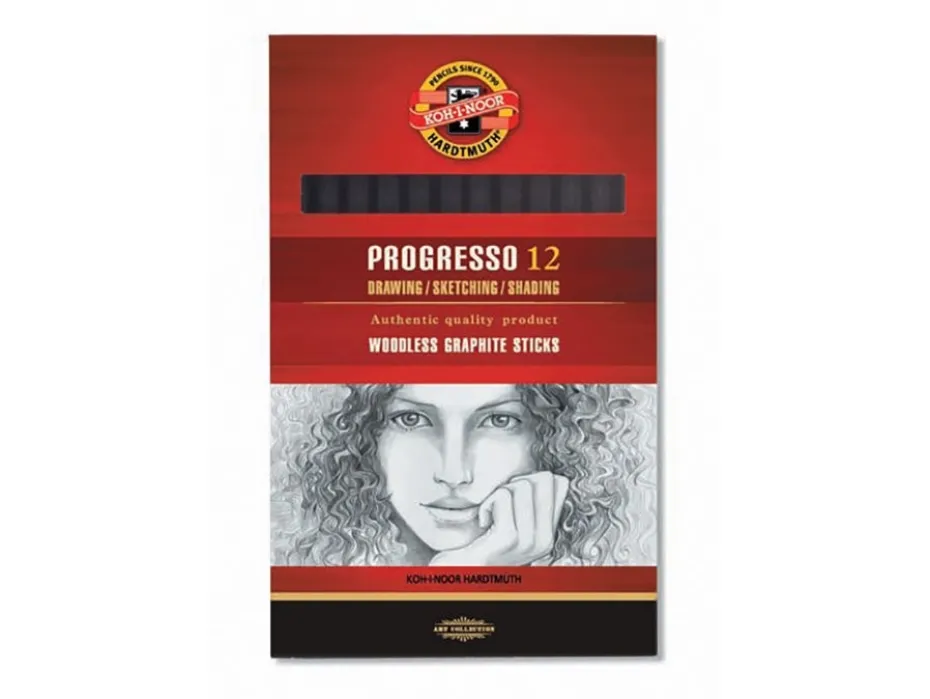 Koh-i-Noor Progresso Grafittstift 8911 rund HB