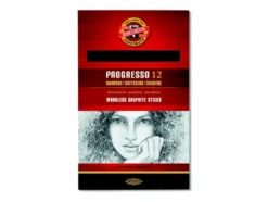 Koh-i-Noor Progresso Grafittstift 8911 rund 8B