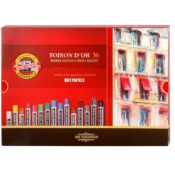Koh-i-Noor Soft Pastelkritt Rund 8515 Sett – 36stk