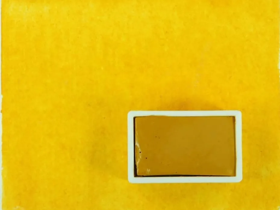 Kremer – Watercolor Halfpan – Italian Gold Ochre Light