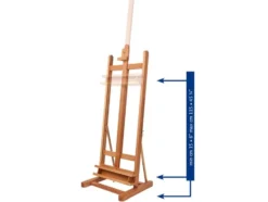 Mabef Atelierstaffeli M/09 – Basic studio easel w/tray