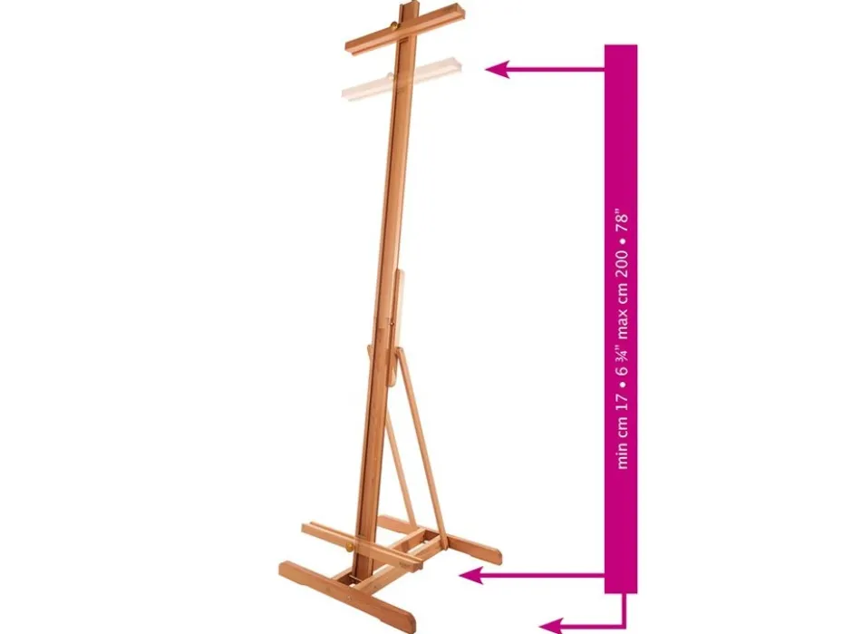 Mabef Atelierstaffeli M/25 – Convertible lyre easel