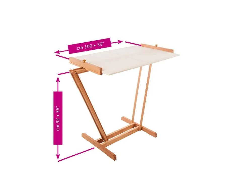 Mabef Atelierstaffeli M/25 – Convertible lyre easel