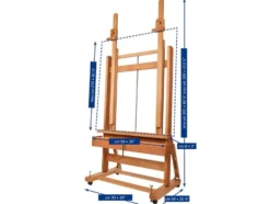 Mabef Atelierstaffeli M/02 – Double mast studio easel